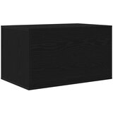 vidaXL Kućište za mačji pijesak crni hrast 80x50x45 cm inženjerski drvo | shoptok.hr