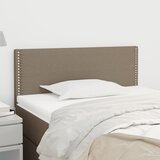  Uzglavlje smeđesivo 90x5x78/88 cm od tkanine | shoptok.hr