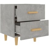  Noćni ormarići 2 kom siva boja betona 40 x 35 x 47,5 cm | Eponuda.com