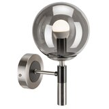  Zidno svetlo ROLLO 1xE14/5W/230V mat hrom/zadimljeno staklo | Eponuda.com
