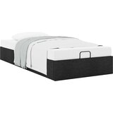  Otomanski okvir kreveta bez madraca crni 90x200 cm od tkanine | Eponuda.com