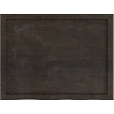  Kupaonska radna ploča tamnosmeđa 80x60x(2-4) cm tretirano drvo | shoptok.hr