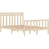  Posteljni okvir iz trdnega lesa 140x190 cm, (20647529) | Shoptok.si