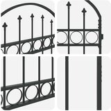  Stup za ogradu ASSEN 200 x 88 x 14 cm Čelik Siva | shoptok.hr