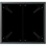  Ležaljka 3 pcs Crna i bijela 197 x 70 x 82 cm poliratan | shoptok.hr