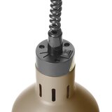 Hendi Cilindrične lampe za grejanje sa podesivom dužinom, Bež, 230V/250W, ⌀175x(H)250mm | Eponuda.com