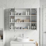  Kupaonski ormar s ogledalom Bijelo 73,5 x 16 x 62,5 cm | shoptok.hr
