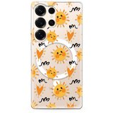  maska silikonska PRINT MagSafe za Samsung S938B Galaxy S25 Ultra 5G/ sun | ePonuda.com