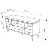 Hanah home cipelarnik dune bench light mocha | ePonuda.com