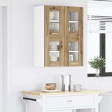 Viseći ormarić Riga 2 pcs Umjetnički hrast 60 x 31 x 40 cm | shoptok.hr