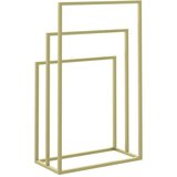 Samostojeći stalak za ručnike zlatni 48 x 24 x 79 cm željezni | Eponuda.ba