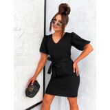 Resti Women's mini dress with puff sleeves and V-neck | shoptok.hr