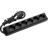 Panasonic Priklj.prenosna šestostruka 6Mx2m 3x1,5mm2 16A 250V WLTB0462-2BL EU4 X-tendia crna | Eponuda.com