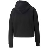 Puma Puloverji Power Tape Hoodie FL Črna | Shoptok.si