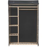 The Living Store Ormar od tkanine 110 x 40 x 170 cm sivi | shoptok.hr