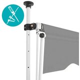 Balkonska Tenda 350x120cm Siva | ePonuda.com