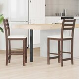  Trpezarijske stolice 2 pcs Svijetlosmeđa 40 x 47,5 x 99,5 cm | shoptok.hr