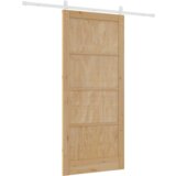 vidaXL klizna vrata s kompletnom opremom 93x211 cm čvrsta drva bor | shoptok.hr