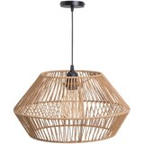 Casa Selección Viseča svetilka v naravni barvi s senčilom iz papirnatega prepleta ø 38 cm – | Shoptok.si