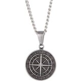 IZMAEL Ogrlica Compass - Srebrna Cijene