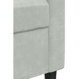 vidaXL 4-dijelni set sofa s jastucima svjetlosivi baršunasti | shoptok.hr
