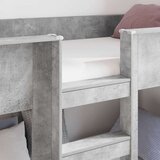  Postelja na vzkraj za otroke Betonsko siva 90 x 190 cm, (5000137008) | Shoptok.si