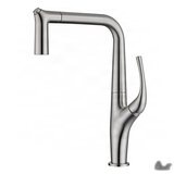 ELITE EDITION Moderna kuhinjska armatura nove generacije KF1013 | Izvlečna pipa futurističnega videza — Zlata | Shoptok.si