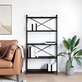  Polica Crni hrast 80 x 30 x 155 cm Konstruirano drvo | shoptok.hr