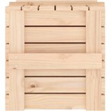  Kutija za pohranu 58 x 40,5 x 42 cm od masivne borovine | Eponuda.com