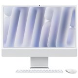 Apple 2024 imac all-in-one desktop computer with M4 chip with 10-core cpu and 10-core gpu: built for intelligence, 24-inch retina display, 24GB unified memory, 512GB ssd storage; silver Cene