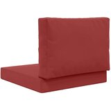  Zunanja blazina za kavč 2 pcs vinsko rdeča Poliester, (5000202611) | Shoptok.si