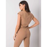 BASIC Feel Good T-shirt-RV-TS-6108.04-camel | Shoptok.si