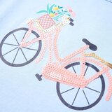  Dječja majica svjetloplava 116 | shoptok.hr