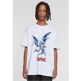 Mister Tee Yu-Ghi-Oh Blue Eyes White Dragon Heavy Oversize Tee white | Shoptok.si