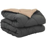 Puni Polna celoletna prevleka Antracita in taupe 200 x 135 cm, (5000147069) | Shoptok.si
