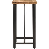  Barski stol 55x55x107 cm masivno drvo manga i željezo | Eponuda.ba