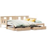 vidaXL Dnevni krevet na razvlačenje s ladicama bez madraca 90x200 cm Cijene