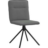 vidaXL Jedilni stoli 4 kosi temno sivo blago | Shoptok.si