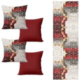 Minimalist Cushion Covers Set nadstolnjaka i 4 jastučnice Optic - | shoptok.hr
