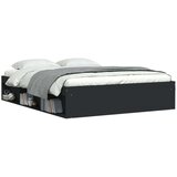  Za krevet crni 140 x 190 cm | shoptok.hr