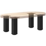 vidaXL Noge za mizo za kavo 4 kosi črna 30-32 cm jeklo | Shoptok.si