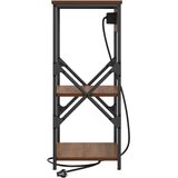  Noćni ormar 2 pcs Smeđi hrast 41 x 31 x 76 cm Konstruirano drvo | shoptok.hr