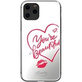 Kingxbar etui z ogledalom za Apple iPhone 11 Pro Max - Srebrna | Shoptok.si
