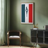  Plakat - French Flag with a Torch 29.7x42 Zlatni okvir s margom | shoptok.hr