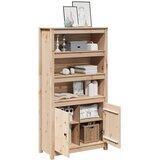  Visoka komoda 80 x 35 x 154 cm od masivne borovine | shoptok.hr