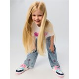 Sinsay Wide leg traperice s vezom i dodatkom viskoze Stitch Cijene