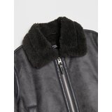 Sinsay Aviator jakna od imitacije kože s umjetnim krznom | shoptok.hr