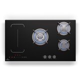 Klarstein MultiChef 5 Wok, indukcijska in plinska kuhalna plošča, 5 kuhališč, 3 plinski gorilniki, 2 indukcijski kuhališči, FlexZone | Shoptok.si