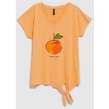 Moodo WOMEN'S T-SHIRT L-TS-4059 PEACH Cijene