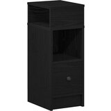 Maison Chic Nočna omarica - Nočna miza z predalom črna 25x31x66 cm, (21686863) | Shoptok.si